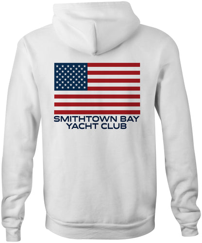 SBYC USA Hoodie in White (F244)